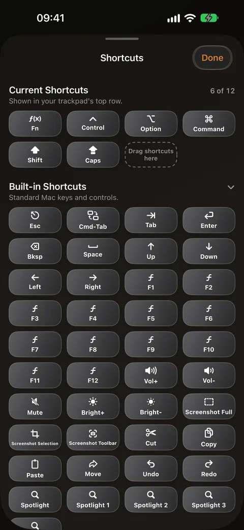 Mac keyboard shortcuts